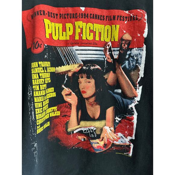 Pulp Fiction 1994 Vintage Reprint T-shirt Oneita Tag Single Stitch - Picture 3 of 7